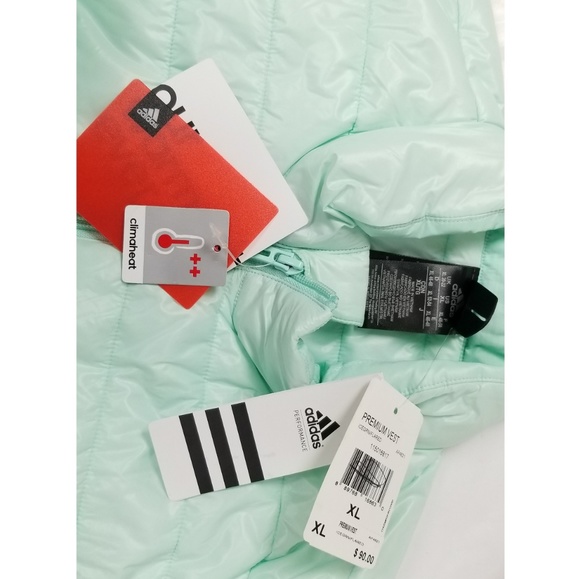 Adidas Logo Puffer Jacket CYBER MONDAY SALE! NEW - Picture 3 of 6